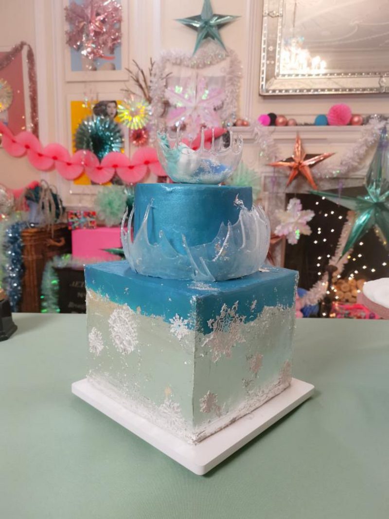 Former food studies student Claire Flavin Jones won a Christmas cake competition on Channel 4s Kirsties Handmade Christmas 1